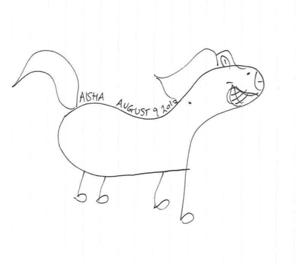 Aisha's horse